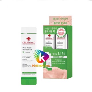 Mặt Nạ Sủi Bọt Thải Độc Cell Fusion C Pore Delete Bubble Pack 5g