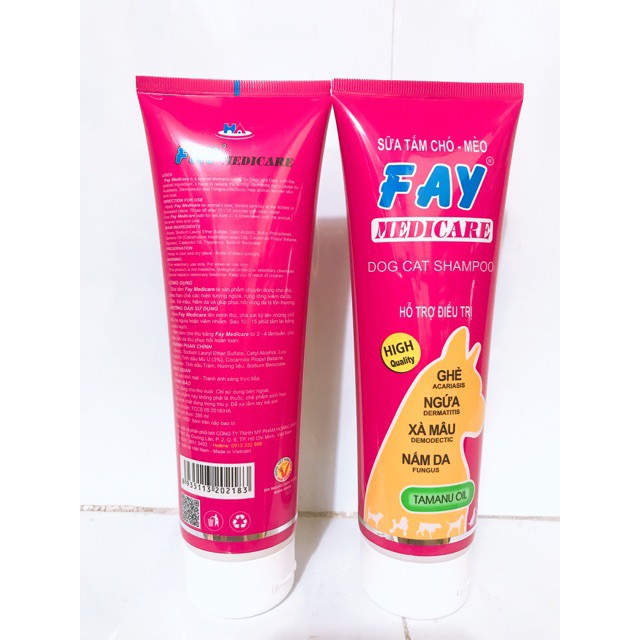 SỮA TẮM FAY 285ML ĐẶC TRỊ VIÊM DA - GHẺ - NẤM ...( FAY MEDICARE 285ML VỚI TINH DẦU MÙ U KHẮC TINH CỦA GHẺ,NẤM , XÀ MÂU )