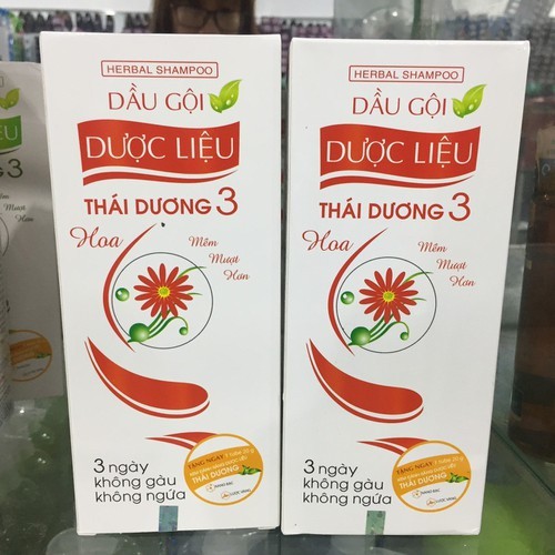 Dầu Gội Dược Liệu Thái Dương 3 Hương Hoa  200 ml