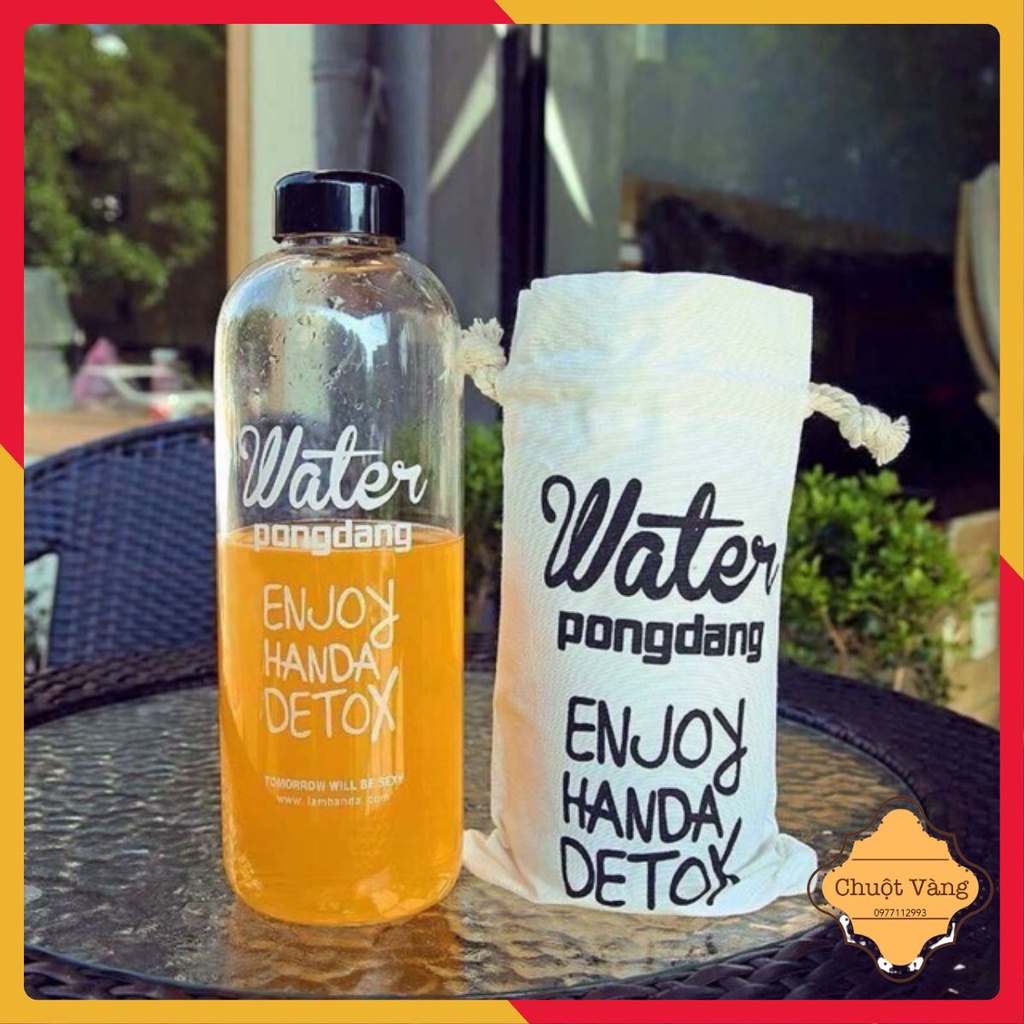 Bình nước detox Pongdang 1L