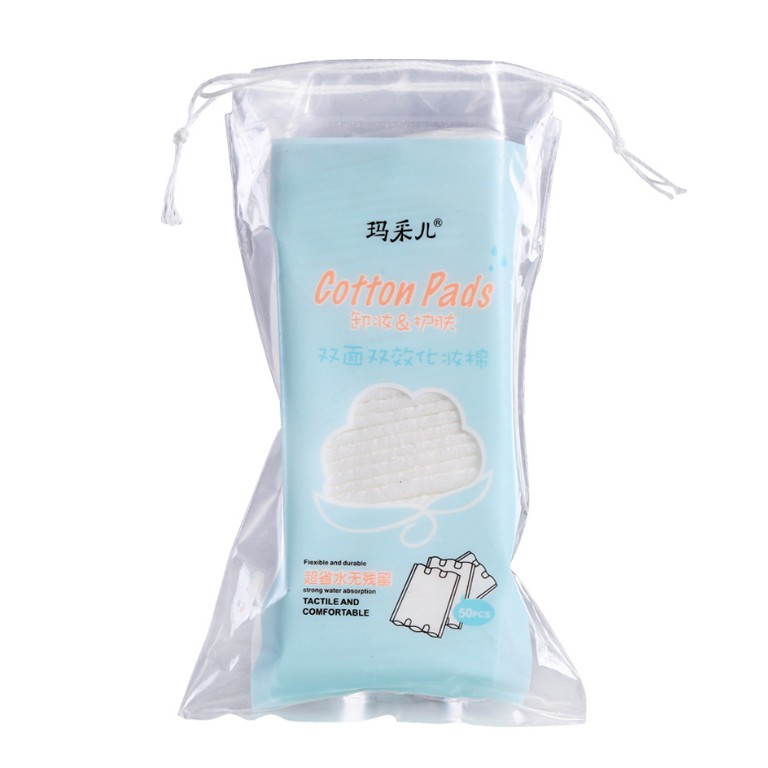 Bông tẩy trang 3 lớp 2 mặt Cotton Pads 50 miếng