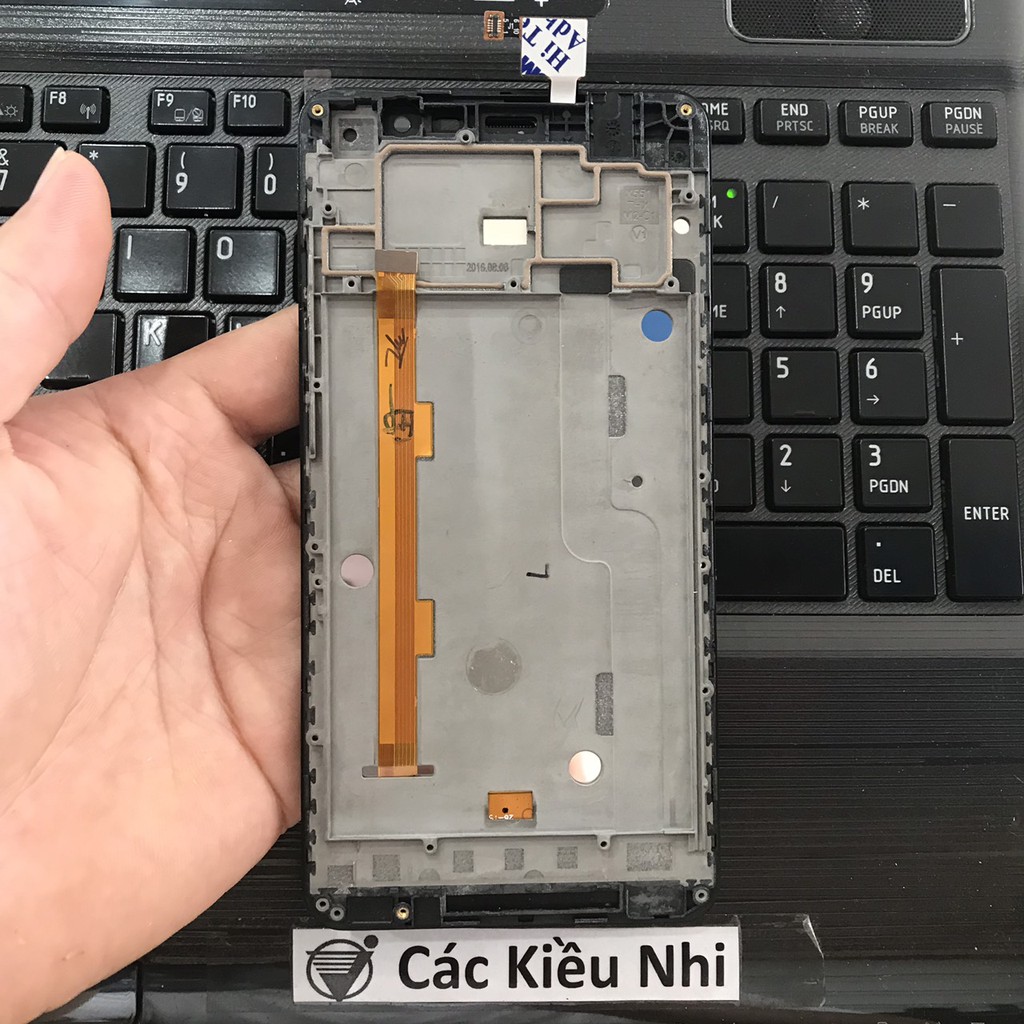 Infinix X551 Hot Note màn hình cảm ứng bộ liền khung đen