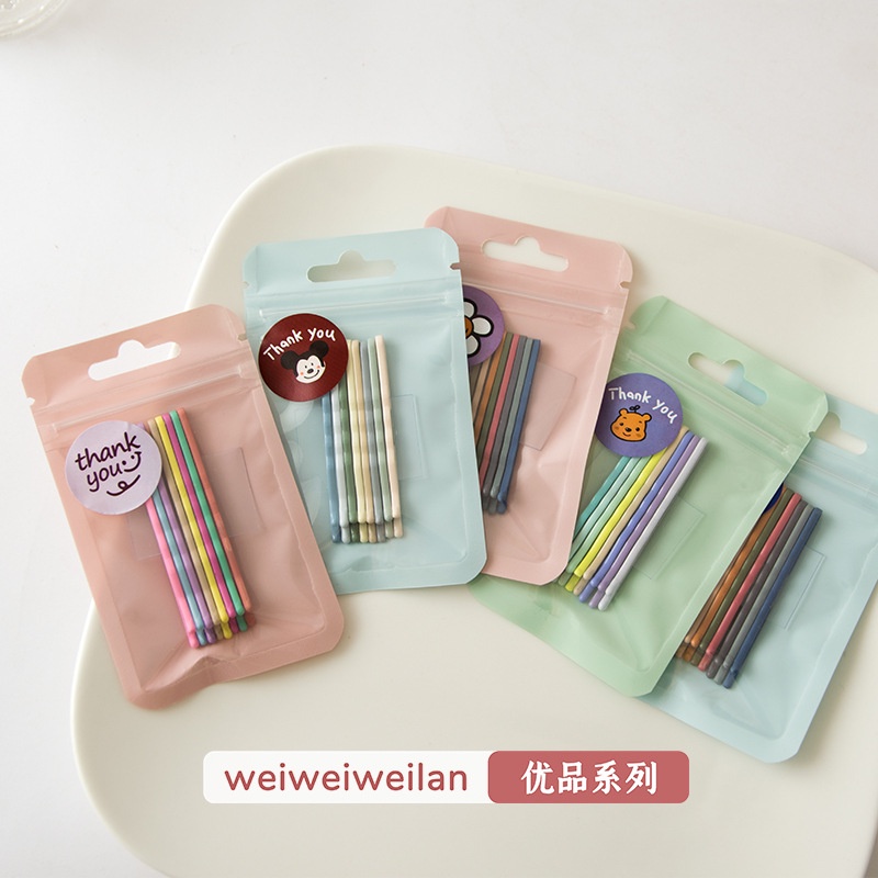 [Bộ 8] Kẹp Tóc Nhiều Màu Phụ Kiện Thời Trang Cho Nữ AB028