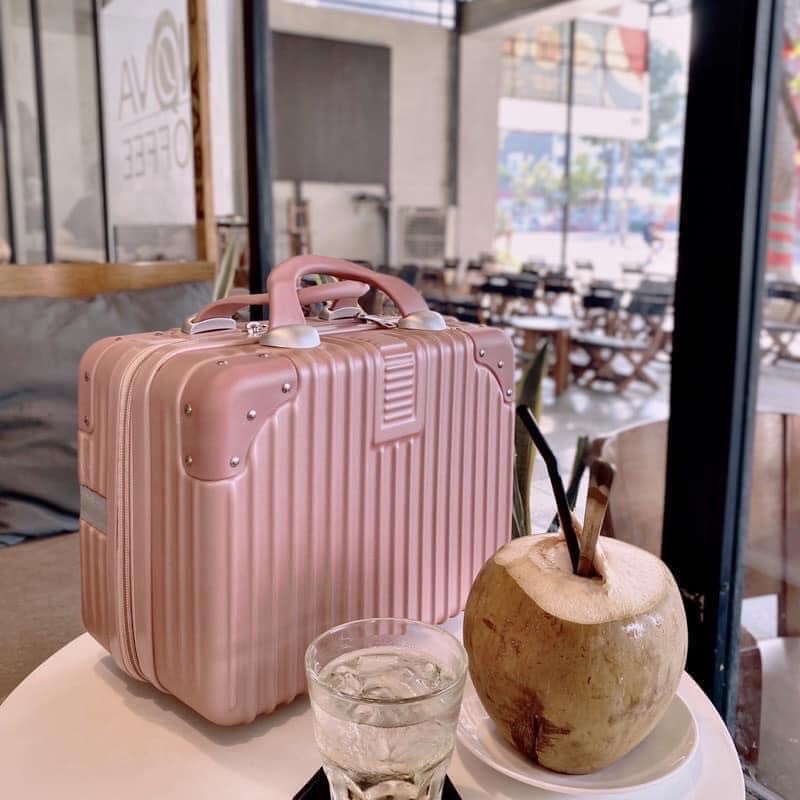 Cốp vali cầm tay mini đựng mĩ phẩm hành lí đa năng thời trang siêu phẩm