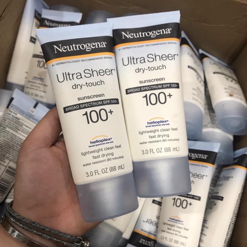 🍀 Kem chống nắng Neutrogena Ultra Sheer SPF 100 PA +