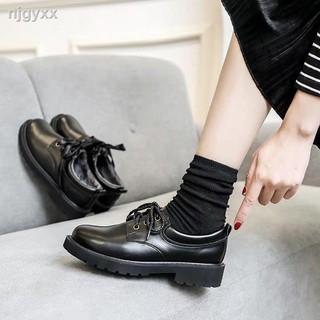 Giày da phong cách anh quốc retro cho nữ