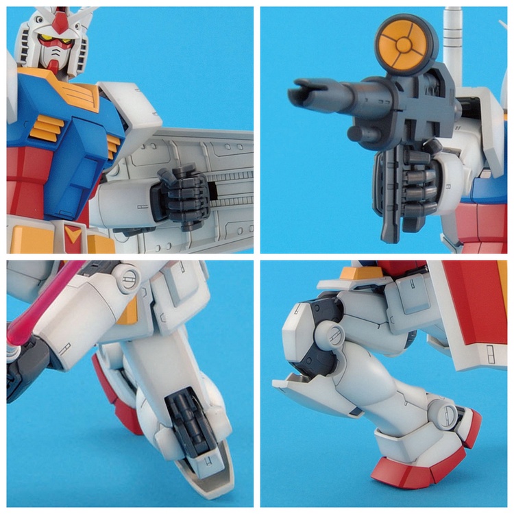 Bộ đồ chơi mô hình lắp ráp MG 1/100 GUNDAM RX-78-2 ver.2.0