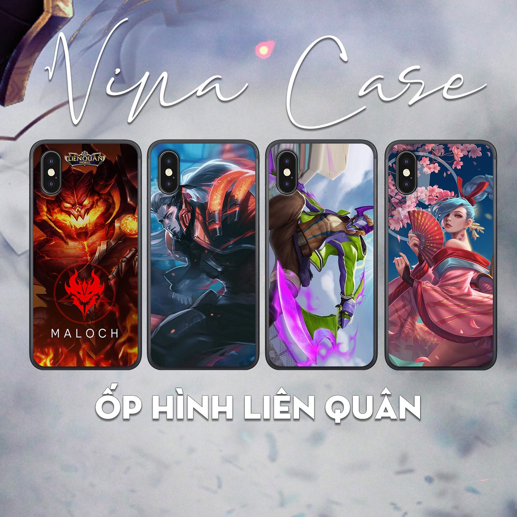 Ốp Liên quân in hình Đủ mã cho Iphone 6/6plus/6splus/7/8/7plus/8plus/x/xs/xsmax/ 11/ 11 pro max