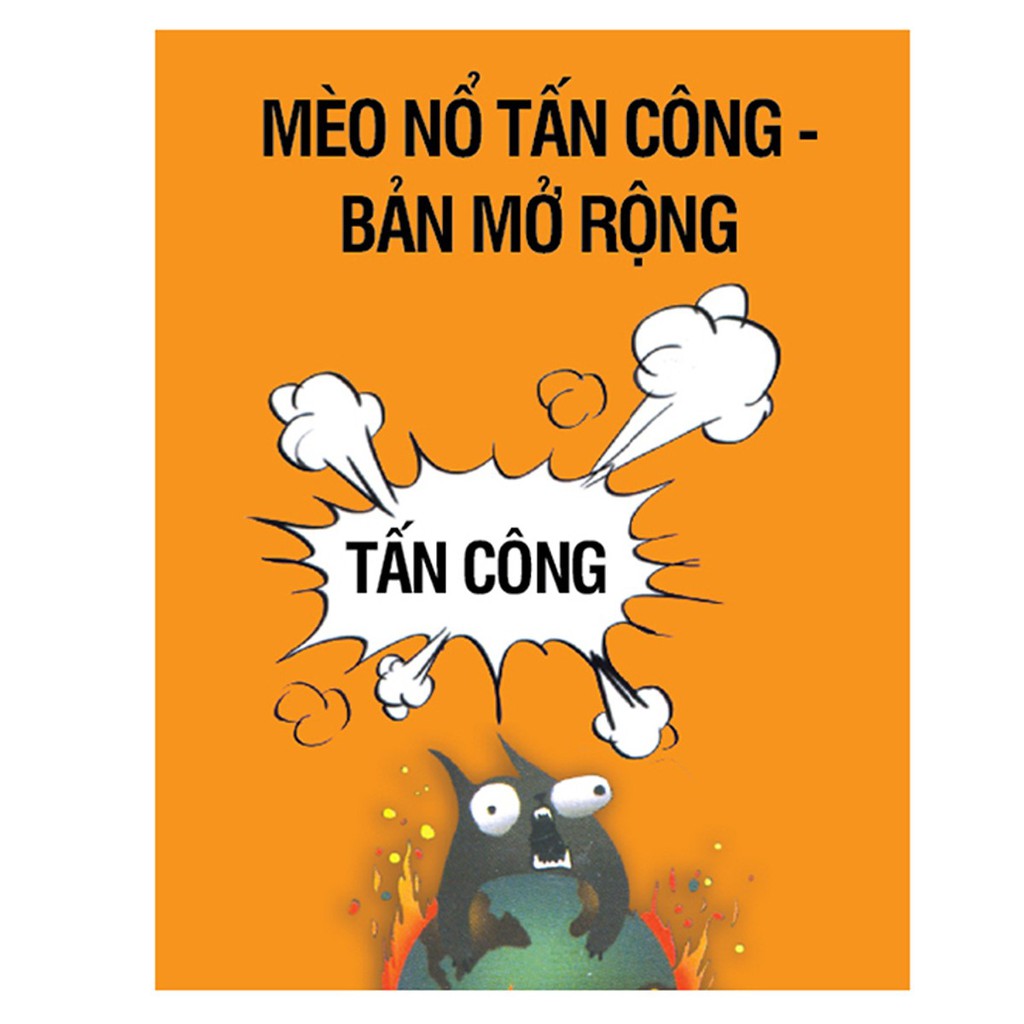 Jabi Toys - Exploding kittens Mèo Nổ Bản Mở Rộng #2 Attacking Kittens