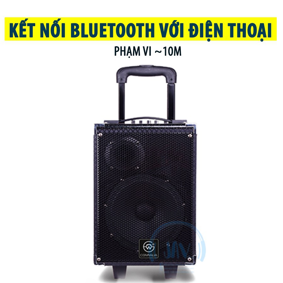 [TẶNG 1 MICRO BLUETOOTH KHÔNG DÂY] Loa Thùng Bluetooth Karaoke Q8 công suất 100 - 300W - Loabluetooth - Loa blutooth