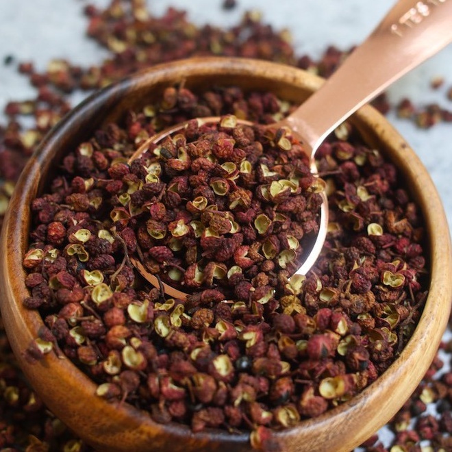 1Kg Xuyên tiêu đỏ/ hạt tiêu đỏ Tứ Xuyên thơm cay nấu ăn, nấu lẩu - LOẠI THƯỜNG