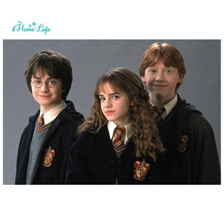 Bộ tranh đính đá diy hình harry potter kích thước 30x40cm