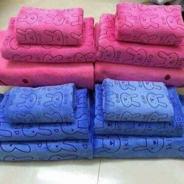 Set 3 khăn tắm thái