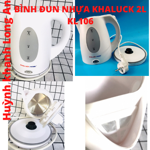 BÌNH ĐUN SIÊU TỐC NHỰA KHALUCK KL106 1,6L