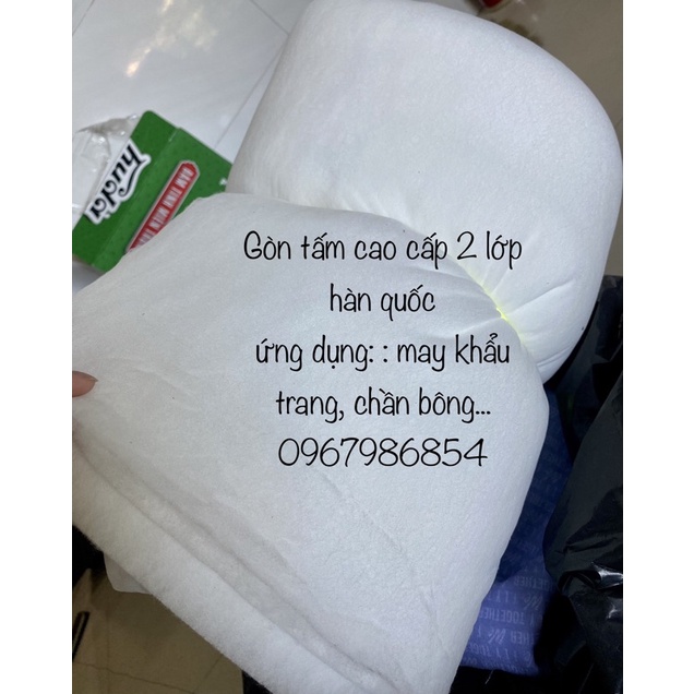 (ẢNH THẬT)GÒN TẤM 2 LỚP CAO CẤP HÀN QUỐC (GIÁ RẺ )(CHẤT LƯỢNG)