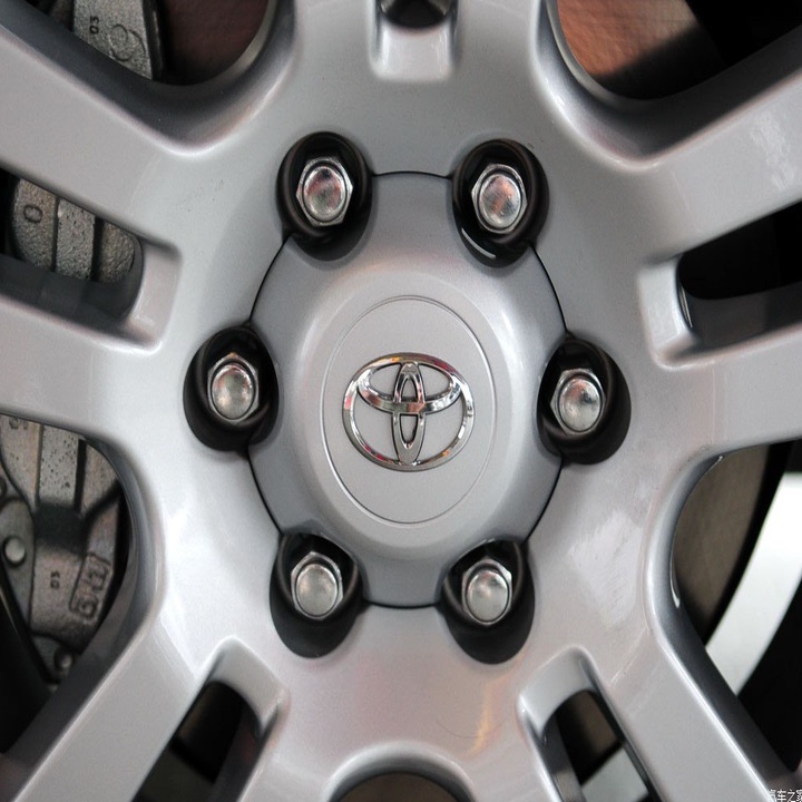 Logo chụp mâm, ốp lazang bánh xe ô tô Toyota Land Cruiser Prado 2009-2013