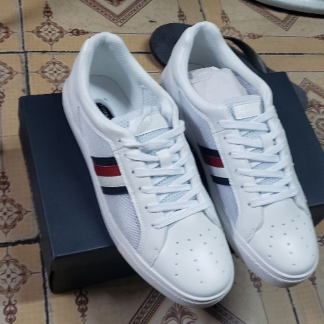 Giầy stan smith nam tommy chính hãng xách tay mỹ size 41 nhe