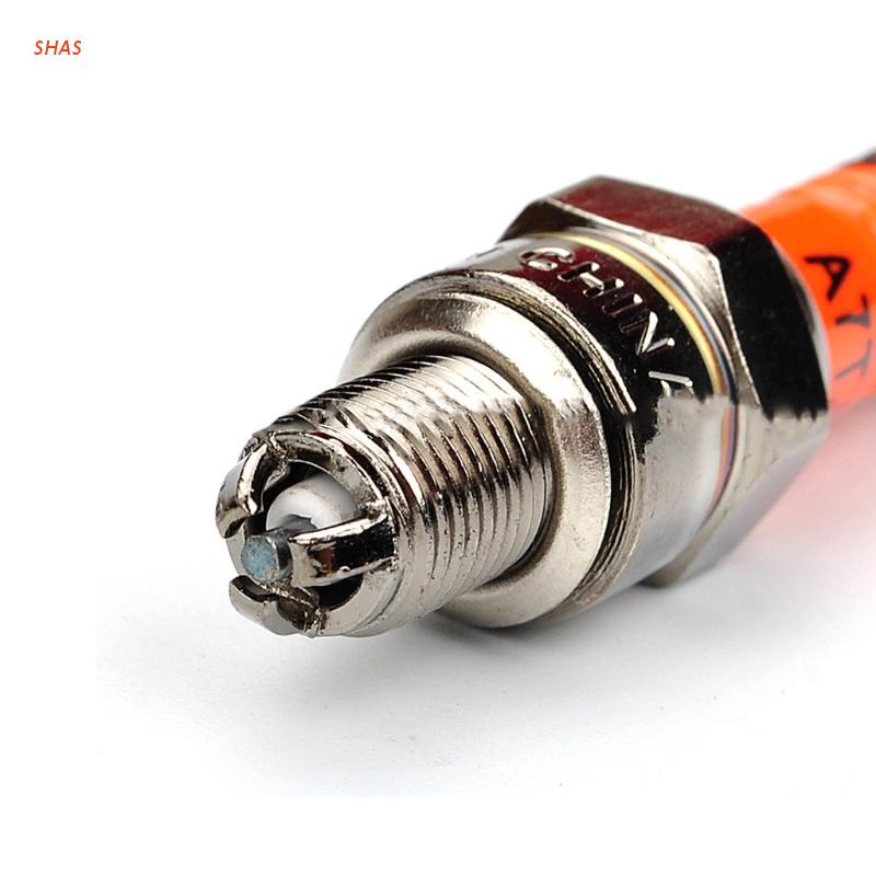 Bugi Điện Cực 3 Điện Cực Cho Xe Máy Địa Hình CR7HSA 50cc 70cc 90cc 110cc
