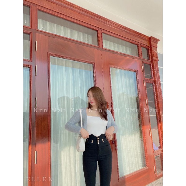 Quần skinny cạp cao tôn dáng