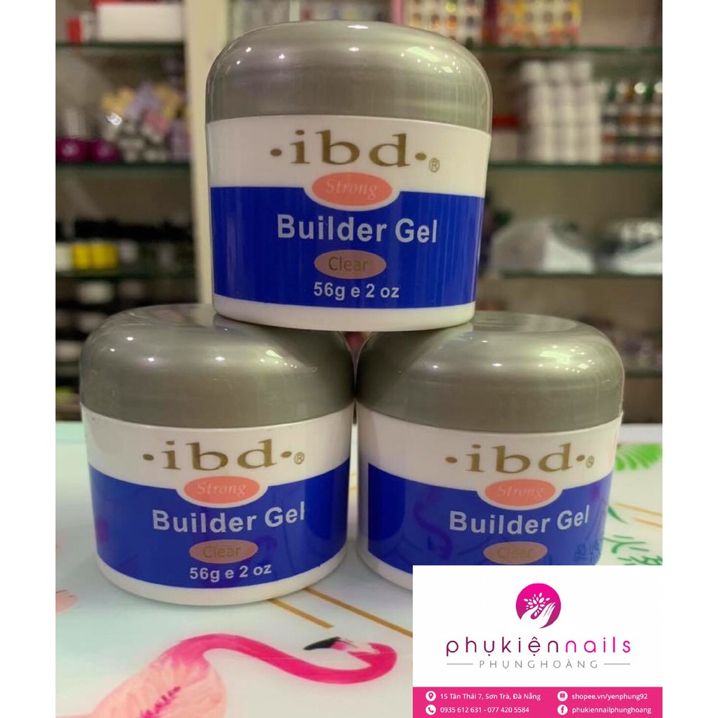 Gel Đắp Móng IBD Không Nóng -Builder Gel (56g)