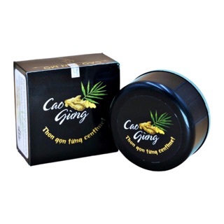 Kem tan mỡ Cao Gừng