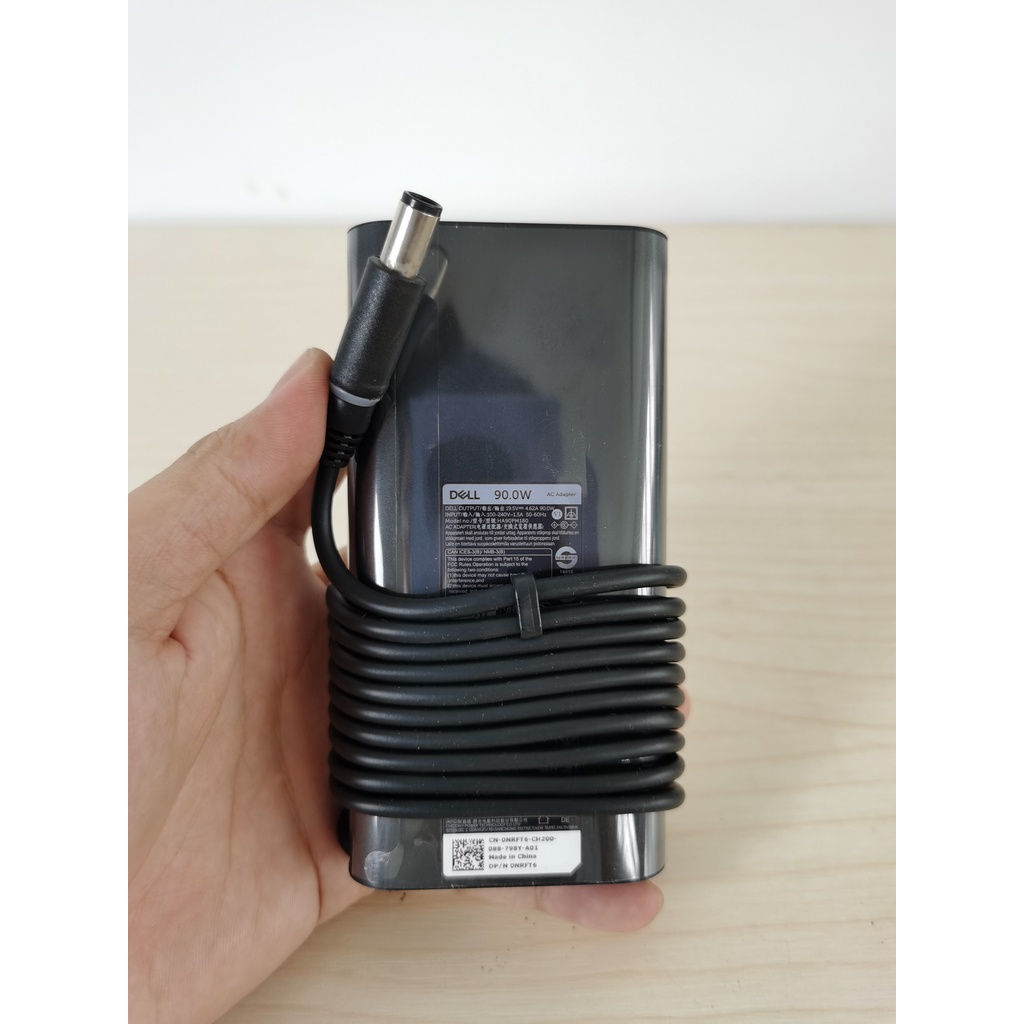Bộ Sạc Laptop Dell 45W/65W/90W/130W/180W/240W Chân Sạc Kim To/Nhỏ/TypeC/USB Nhập Khẩu BH 12 Tháng