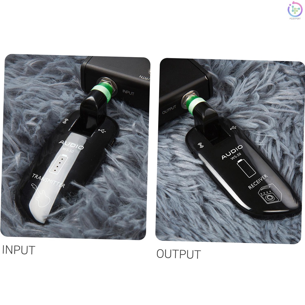 Hệ Thống Không Dây Kỹ Thuật Số SWIFF WS-50 UHF  Tích Hợp Pin Sạc Cho Guitar Điện