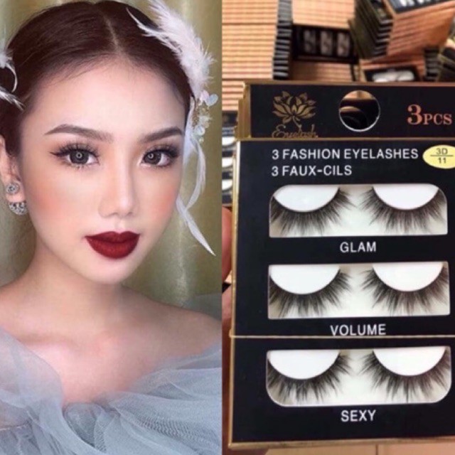 Mi chồn 3D - Mi giả cao cấp