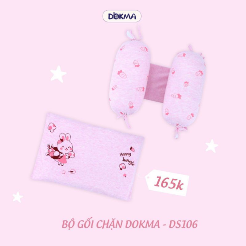 Bộ gối chặn bông Dokma DS106