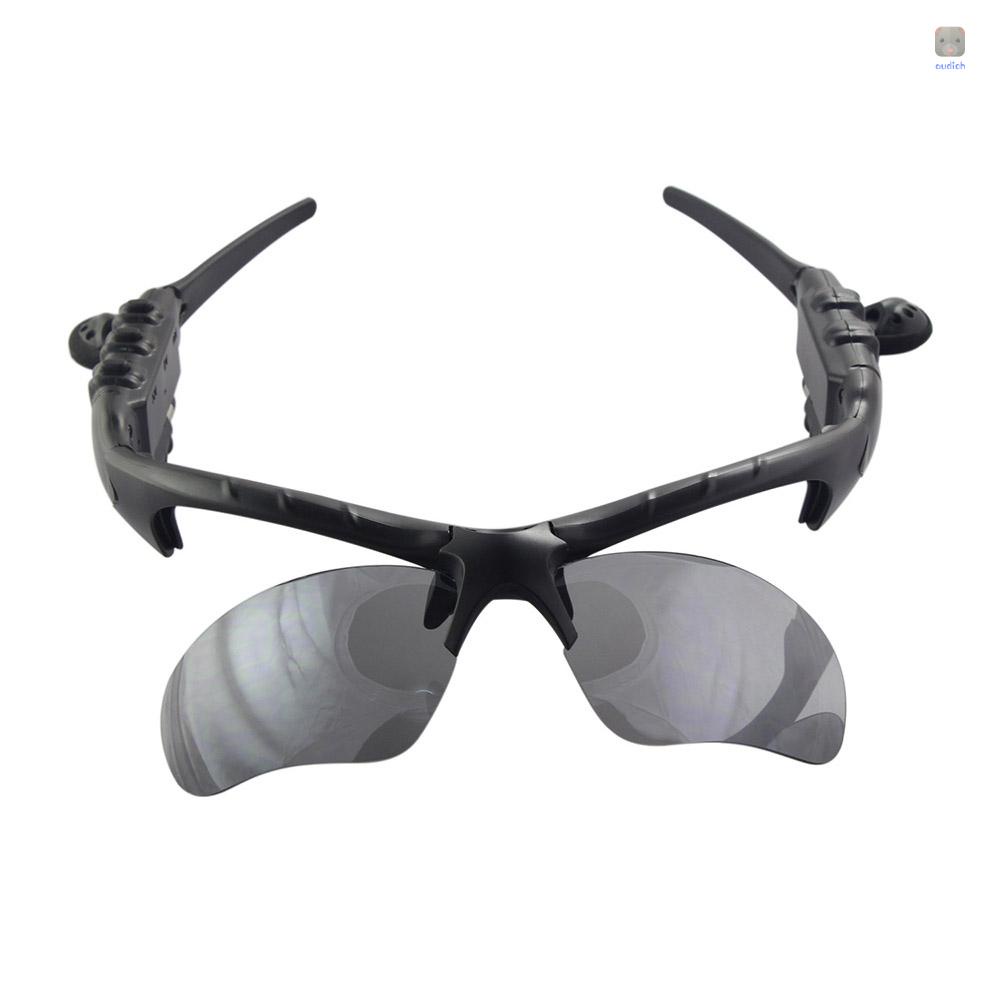 (Giao Hàng Nhanh) Kính Mát Thông Minh Tích Hợp Tai Nghe Bluetooth Không Dây Điều Khiển Bằng Giọng Nói Kèm Mic Cho Lái Xe/Câu Cá/Chạy Bộ Ngoài Trời