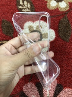 Ốp lưng iPhone X dẻo silicon trong suốt