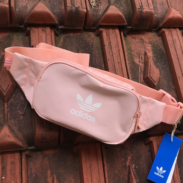 Túi Adidas bao tử hồng[full tag code]