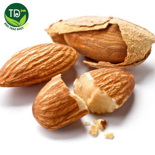 Hạt hạnh nhân Mỹ còn vỏ rang bơ, vỏ mỏng giòn ngon, hạt dinh dưỡng Healthy Nuts, hàng nhập khẩu