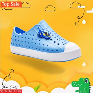 giày native busy xanh dương nhạt màu hot💖FREESHIP💖giày native Shin MAINATIVE