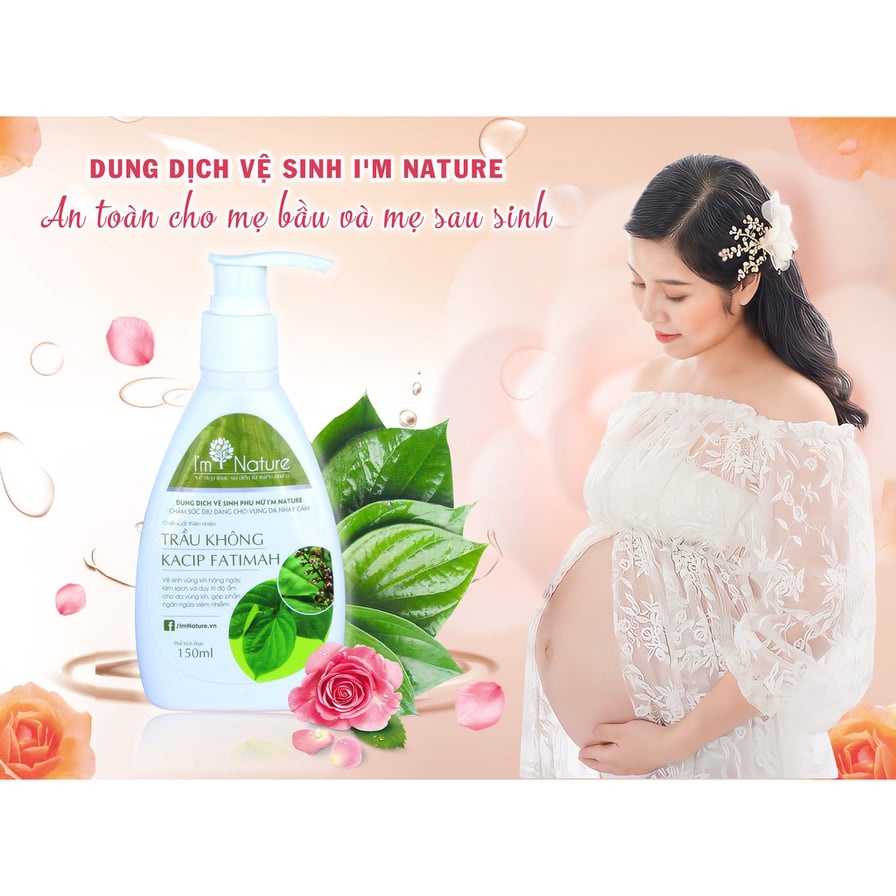 Dung Dịch Vệ Sinh Phụ Nữ Trầu Không I'm Nature 150ml