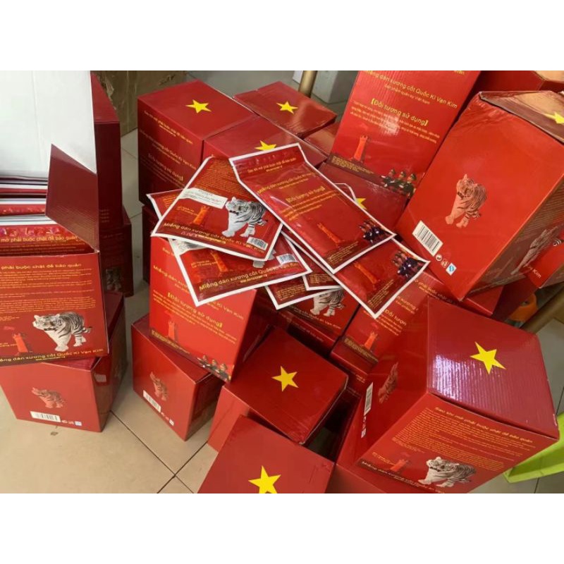 Cao dán quốc kỳ vạn kim