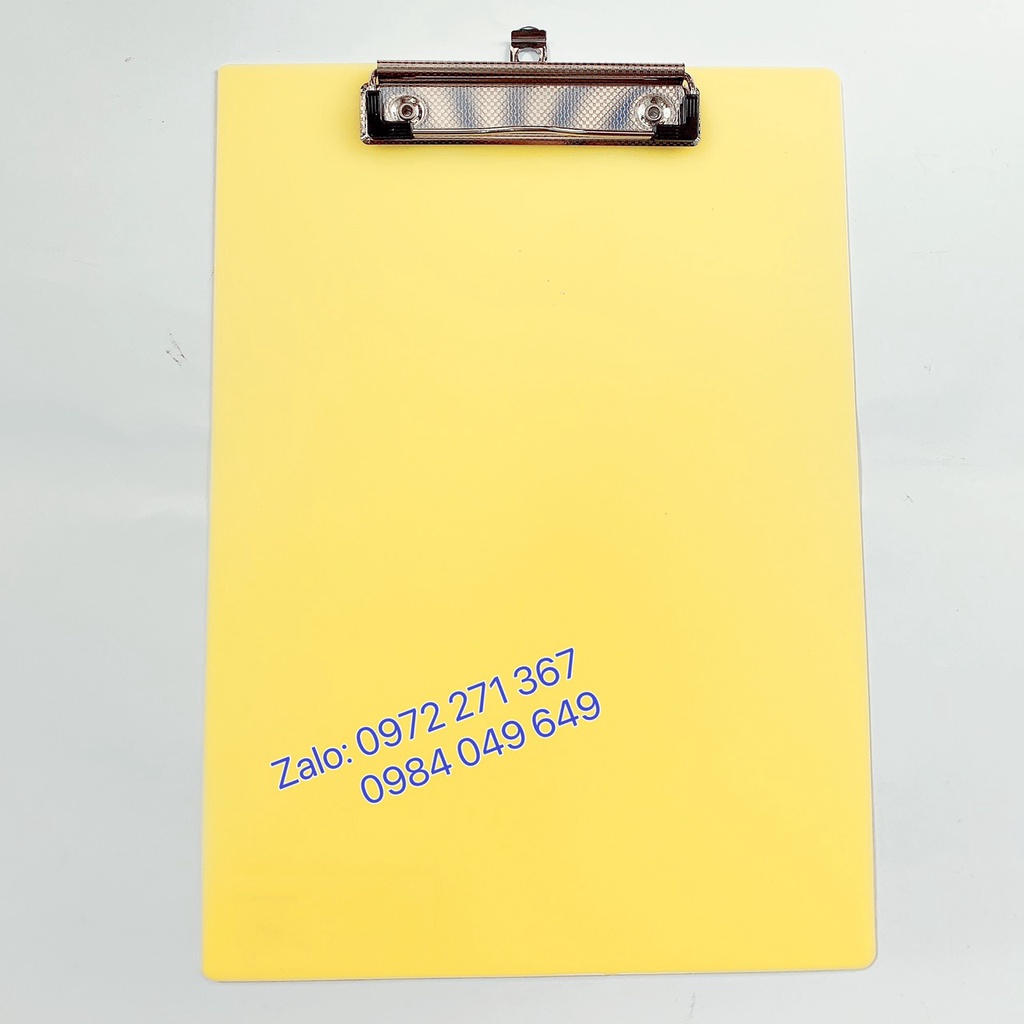 Trình ký nhựa A5 kích thước 22,7x15,7cm đủ màu - Trình ký nhựa khổ dọc A4