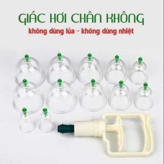 Bộ giác hơi 12 món không dùng lửa