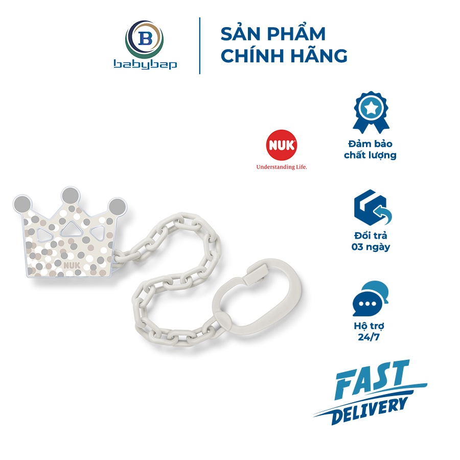Dây Đeo Ti Giả NUK Đạt Tiêu Chuẩn An Toàn Châu Âu
