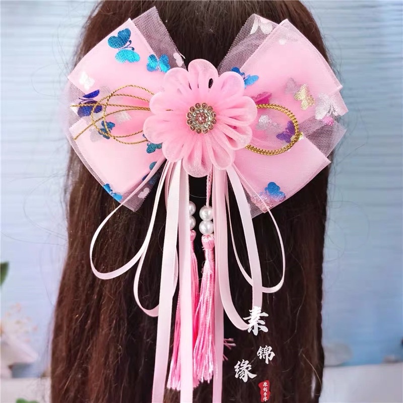 Kẹp tóc nơ cổ trang k0185