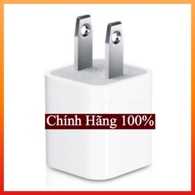 [CHÍNH HÃNG] Bộ Sạc + Cáp IPhone X Zin Máy 100% - Bảo Hành 3 Tháng