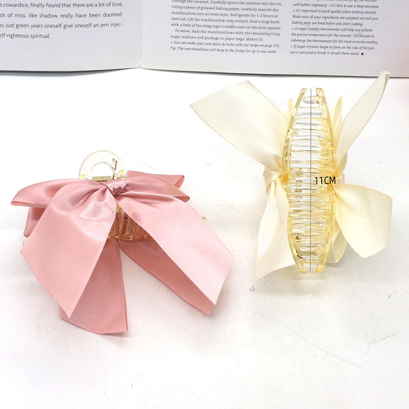 Mới Kẹp Tóc Hình Nơ Cá Mập Thời Trang Nữ