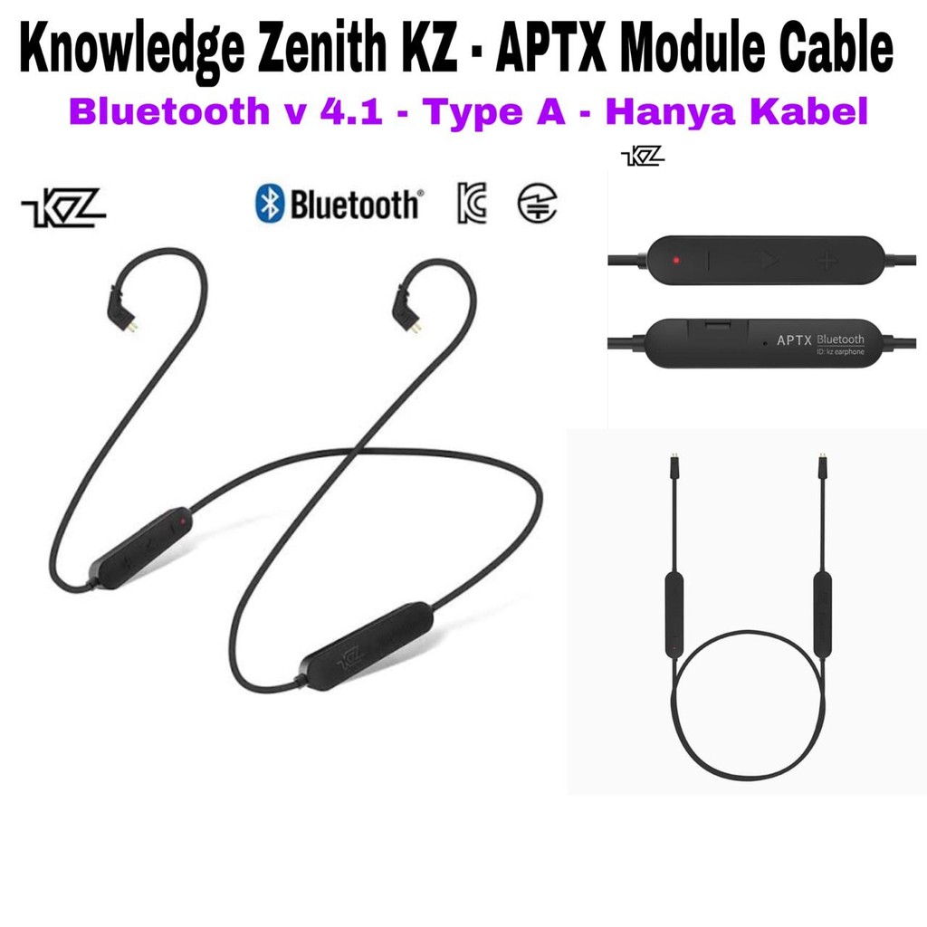 Dây Cáp Tai Nghe Bluetooth 4.1 Kz Aptx Cho Knowledge Zenith