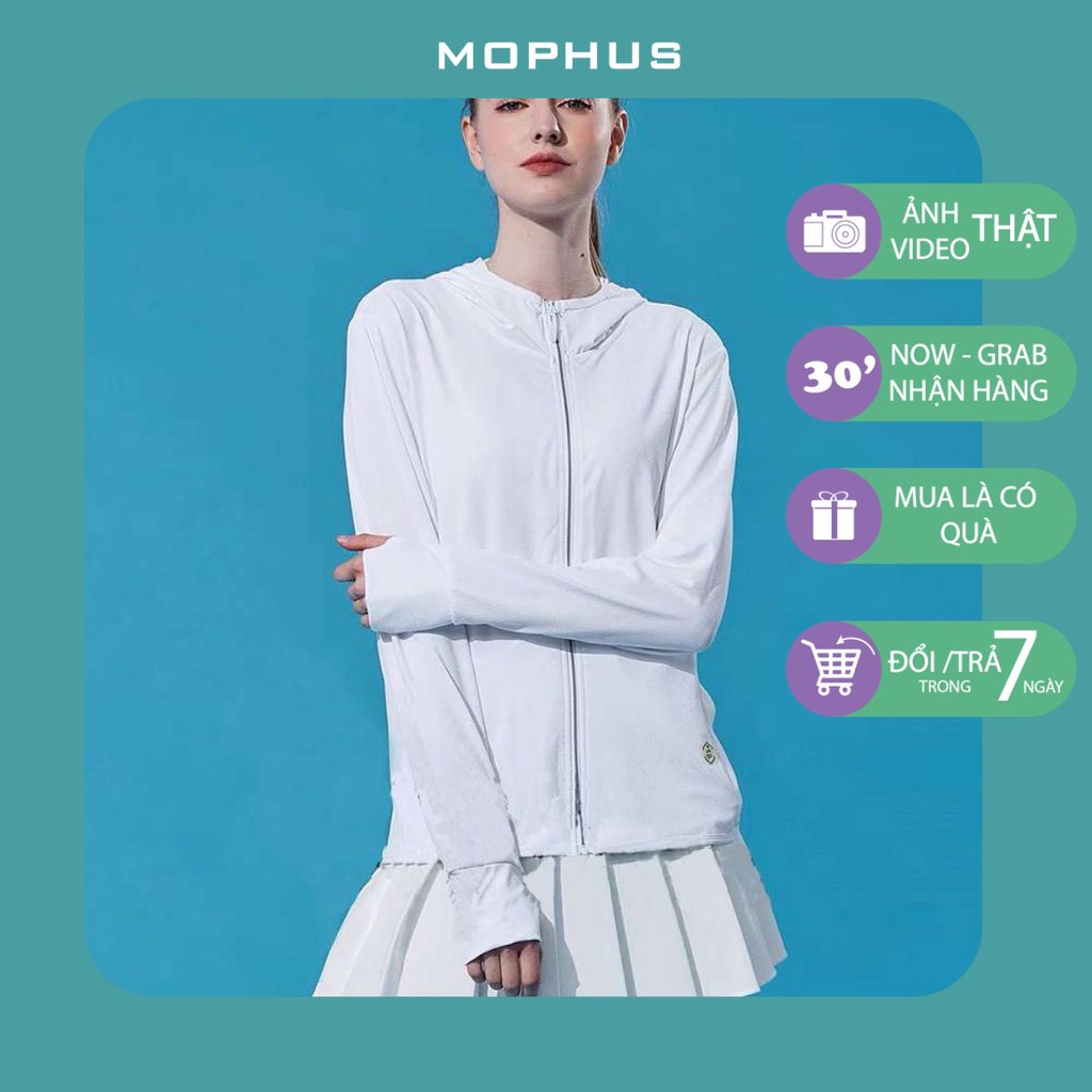 Áo chống nắng toàn thân Mophus nữ áo khoác chống nắng vải thông hơi loại cao cấp - EN001