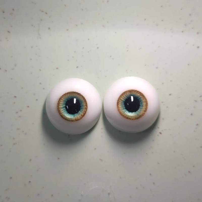 1 Cặp Mắt Nhựa 10 / 12 / 14 / 16 / 18mm Cho Búp Bê 1 / 6