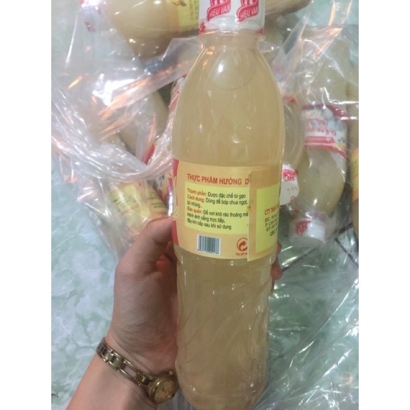 1 thùng dấm bỗng 24 chai