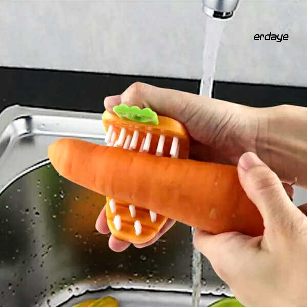 Bàn Chải Vệ Sinh Rau Củ Quả Tiện Lợi