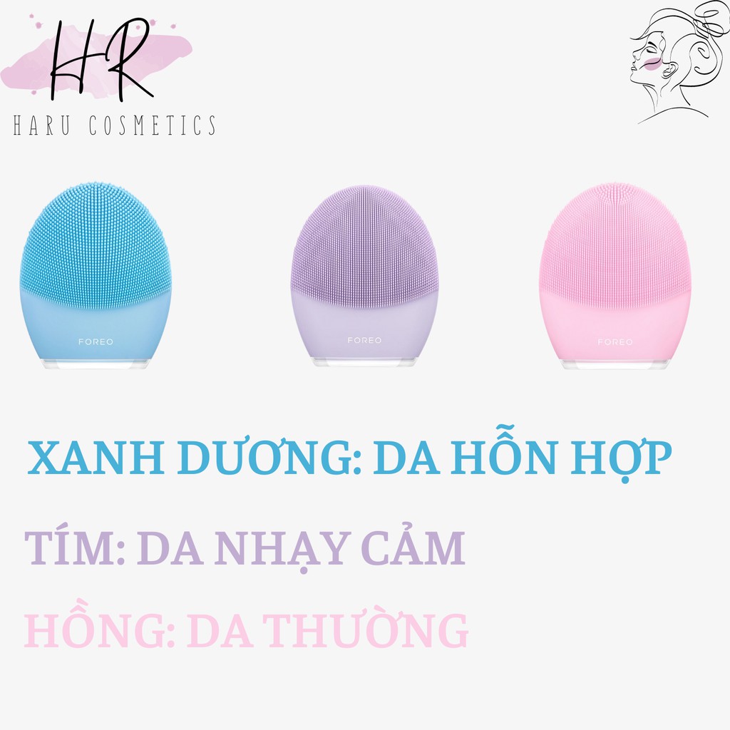 [BẢO HÀNH 1 ĐỔI 1- 2 NĂM ] MÁY RỬA MẶT FOREO LUNA 3