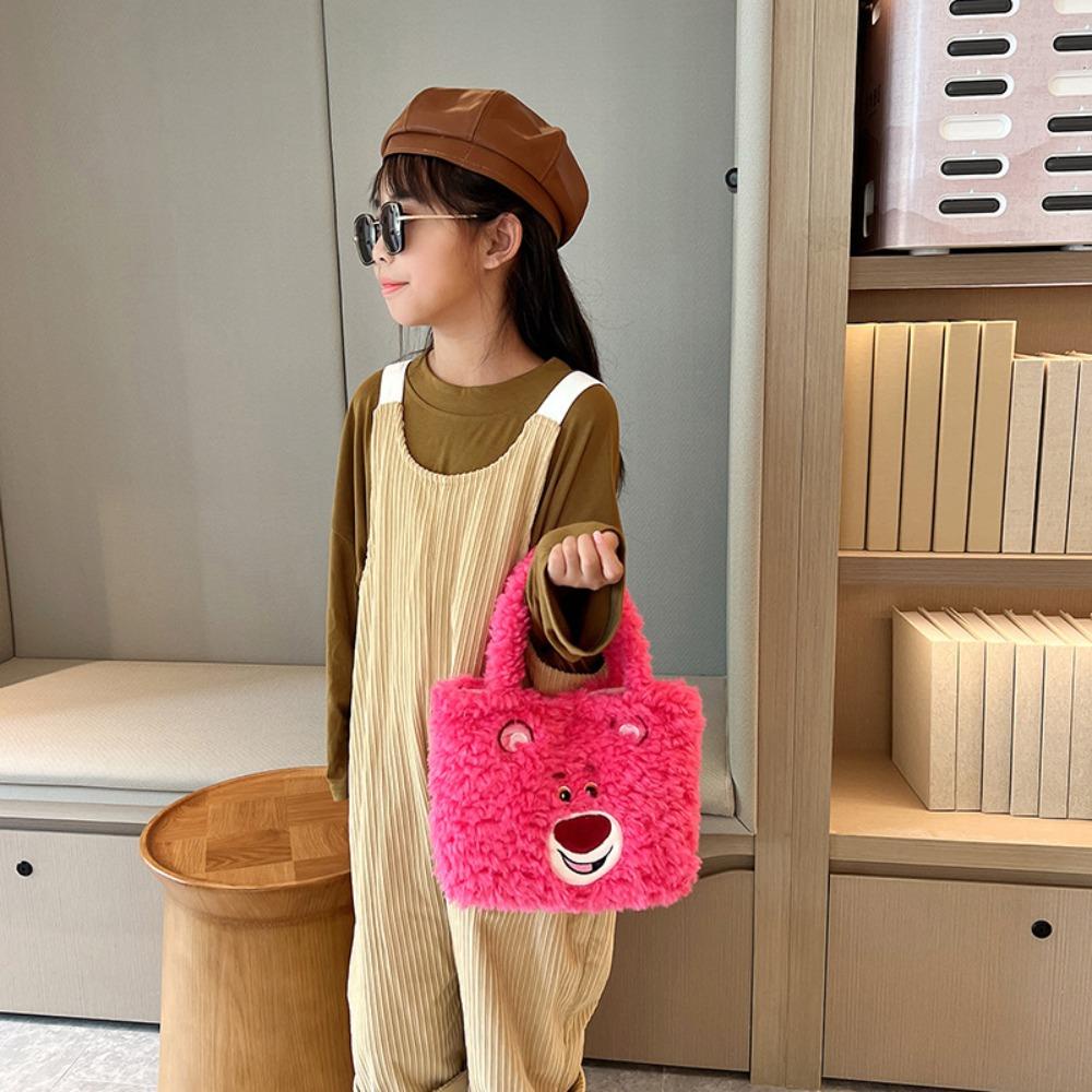 Túi Đeo Chéo Hình Gấu Hoạt Hình Xinh Xắn Cho Nữ