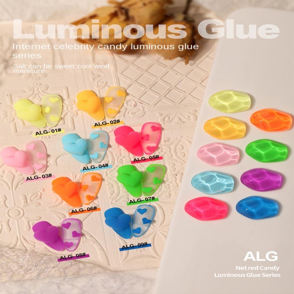 Sơn Móng Tay Gel UV 15ml Màu Kẹo Ngọt Thời Trang